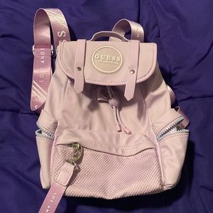 Lilac Guess Los Angeles backpack
